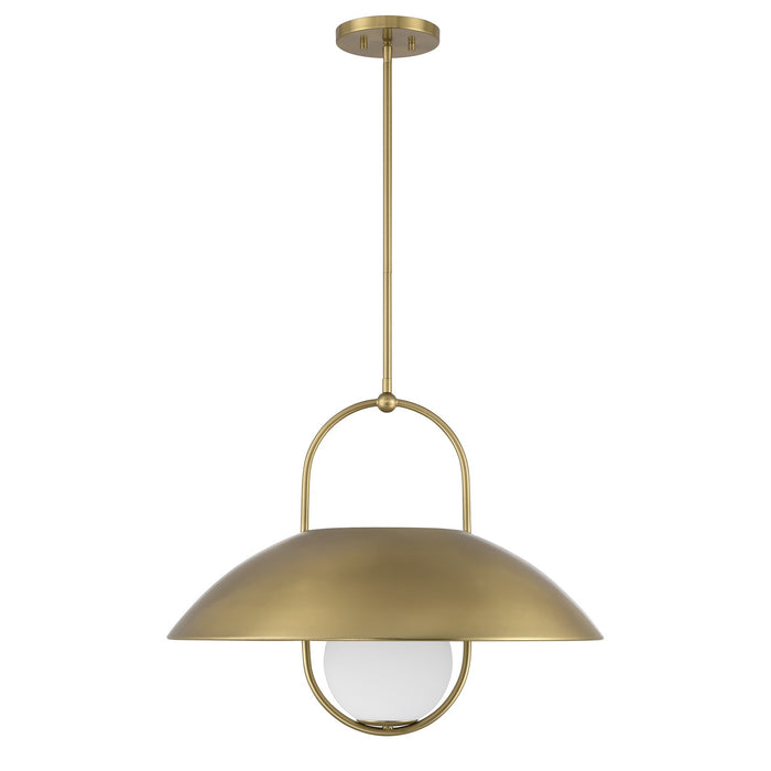 Savoy House - 7-3070-1-322 - One Light Pendant - Lehigh - Warm Brass