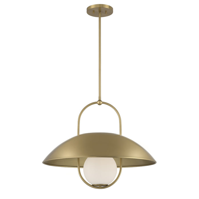 Savoy House - 7-3070-1-322 - One Light Pendant - Lehigh - Warm Brass