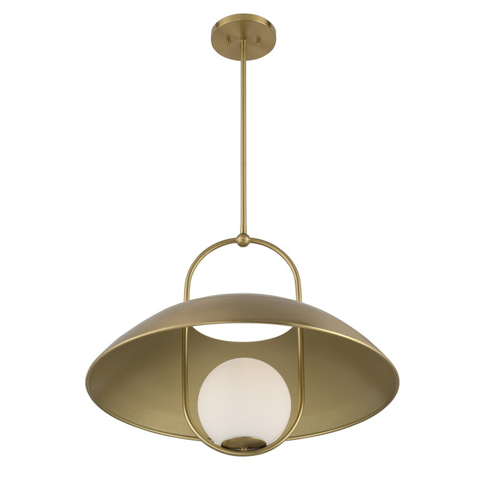 Savoy House - 7-3070-1-322 - One Light Pendant - Lehigh - Warm Brass