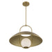 Savoy House - 7-3070-1-322 - One Light Pendant - Lehigh - Warm Brass