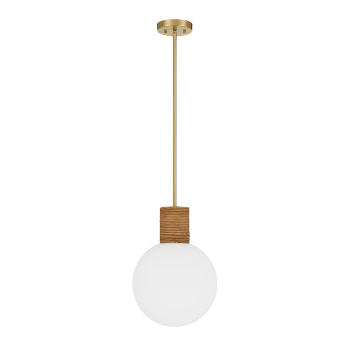 Savoy House - 7-4082-1-322 - One Light Pendant - Jarrell - Warm Brass