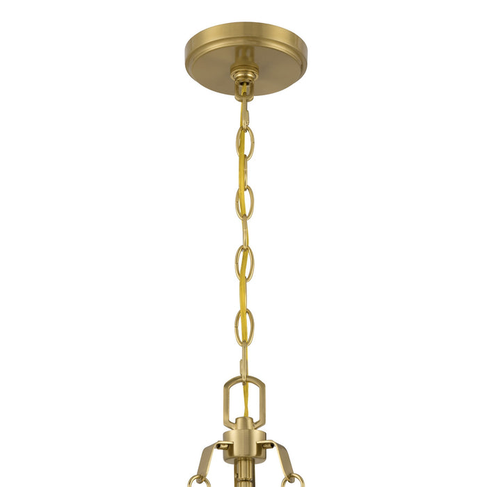 Savoy House - 7-5627-3-322 - Three Light Pendant - Corinth - Warm Brass