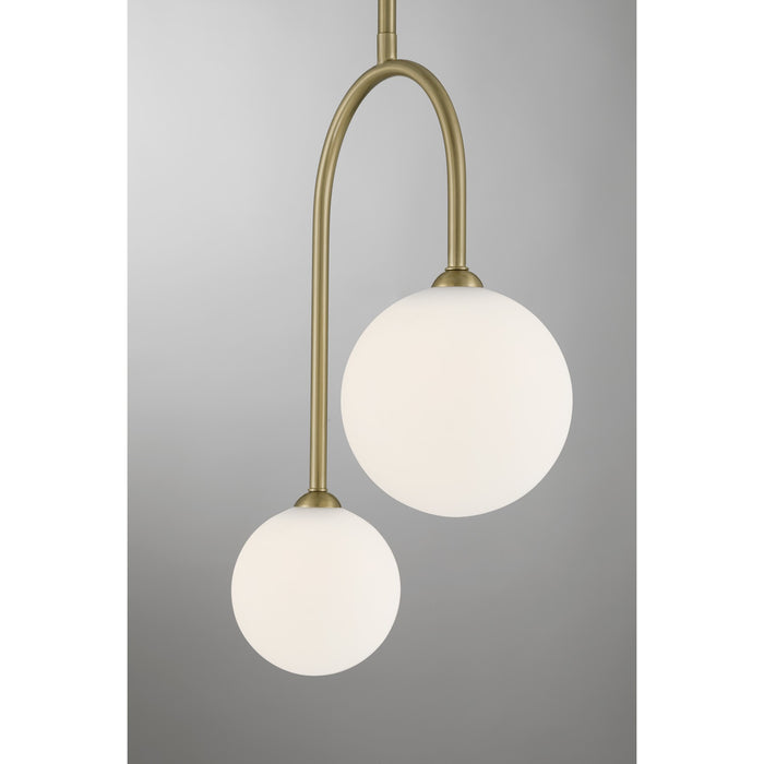 Savoy House - 7-5981-2-127 - Two Light Pendant - Chester - Noble Brass