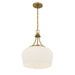 Savoy House - 7-6034-3-322 - Three Light Pendant - Octave - Warm Brass