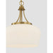 Savoy House - 7-6034-3-322 - Three Light Pendant - Octave - Warm Brass