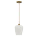 Savoy House - 7-6036-1-322 - One Light Pendant - Octave - Warm Brass