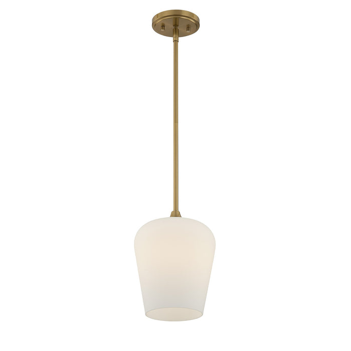 Savoy House - 7-6036-1-322 - One Light Pendant - Octave - Warm Brass