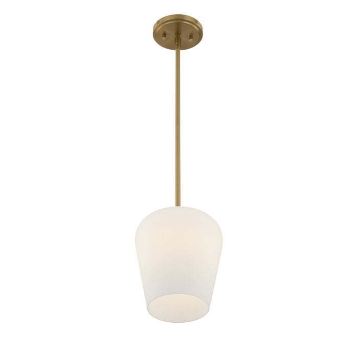 Savoy House - 7-6036-1-322 - One Light Pendant - Octave - Warm Brass