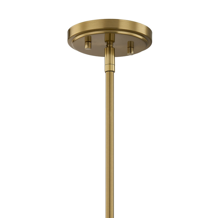 Savoy House - 7-6036-1-322 - One Light Pendant - Octave - Warm Brass