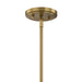 Savoy House - 7-6036-1-322 - One Light Pendant - Octave - Warm Brass