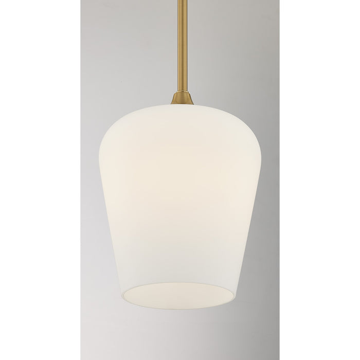 Savoy House - 7-6036-1-322 - One Light Pendant - Octave - Warm Brass