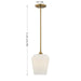Savoy House - 7-6036-1-322 - One Light Pendant - Octave - Warm Brass