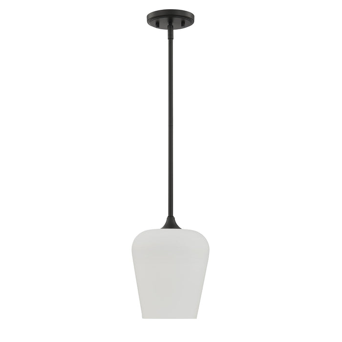 Savoy House - 7-6036-1-BK - One Light Pendant - Octave - Matte Black