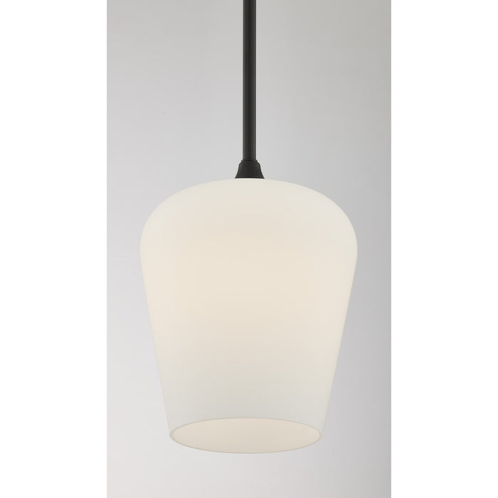 Savoy House - 7-6036-1-BK - One Light Pendant - Octave - Matte Black