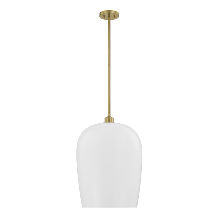 Savoy House - 7-7209-1-322 - One Light Pendant - Livingston - Warm Brass
