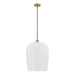 Savoy House - 7-7209-1-322 - One Light Pendant - Livingston - Warm Brass