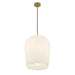 Savoy House - 7-7209-1-322 - One Light Pendant - Livingston - Warm Brass