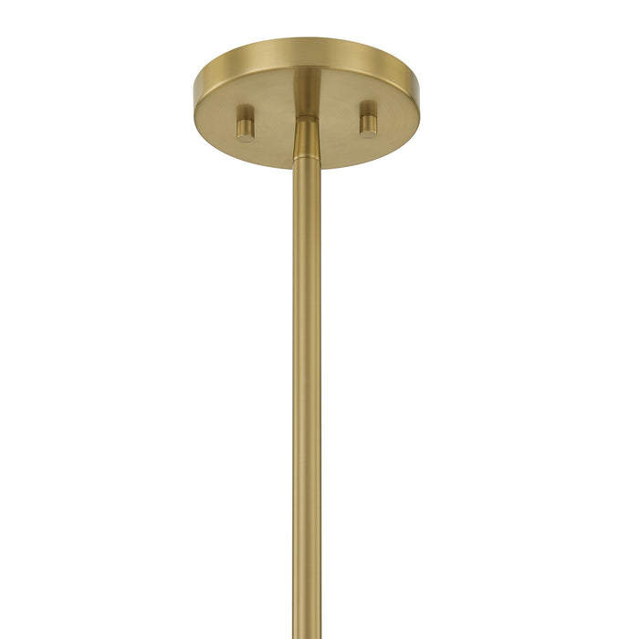 Savoy House - 7-7209-1-322 - One Light Pendant - Livingston - Warm Brass