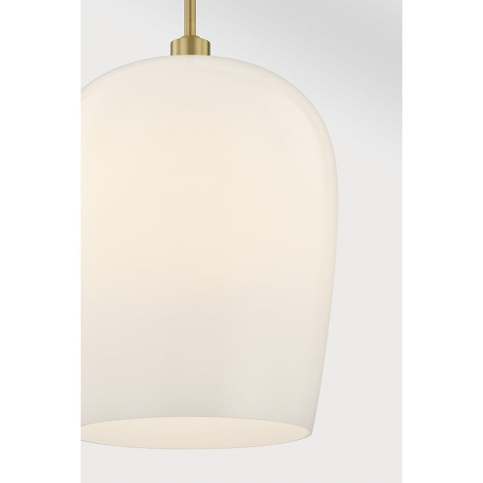 Savoy House - 7-7209-1-322 - One Light Pendant - Livingston - Warm Brass