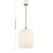 Savoy House - 7-7209-1-322 - One Light Pendant - Livingston - Warm Brass