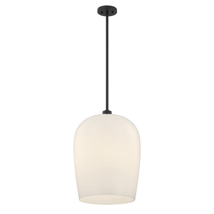 Savoy House - 7-7209-1-89 - One Light Pendant - Livingston - Matte Black