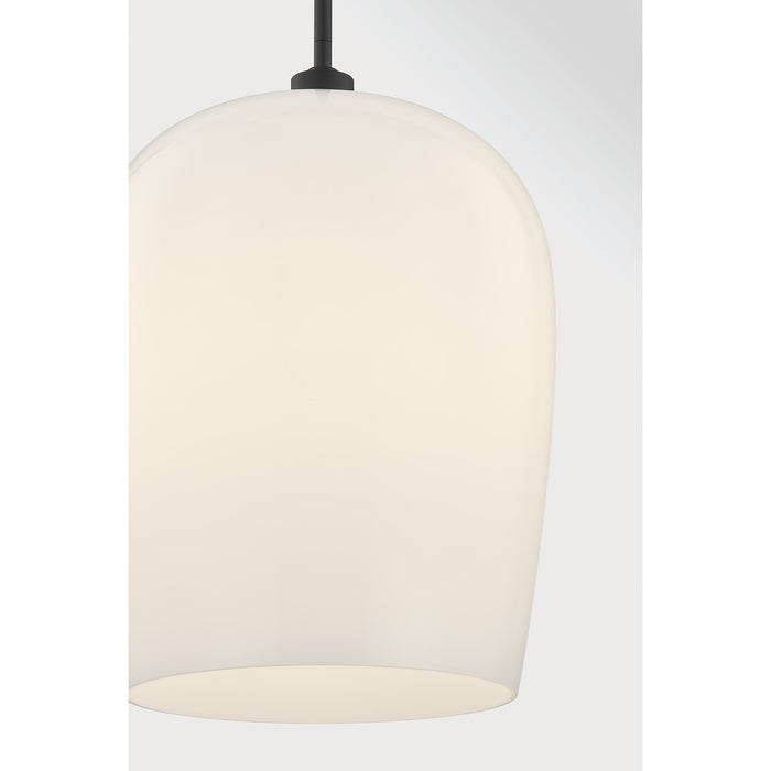 Savoy House - 7-7209-1-89 - One Light Pendant - Livingston - Matte Black