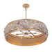 Savoy House - 7-8400-6-342 - Six Light Pendant - Leanne - Chandon