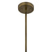Savoy House - 7-8416-1-220 - One Light Pendant - Tierra Brisa - Riviera Brass