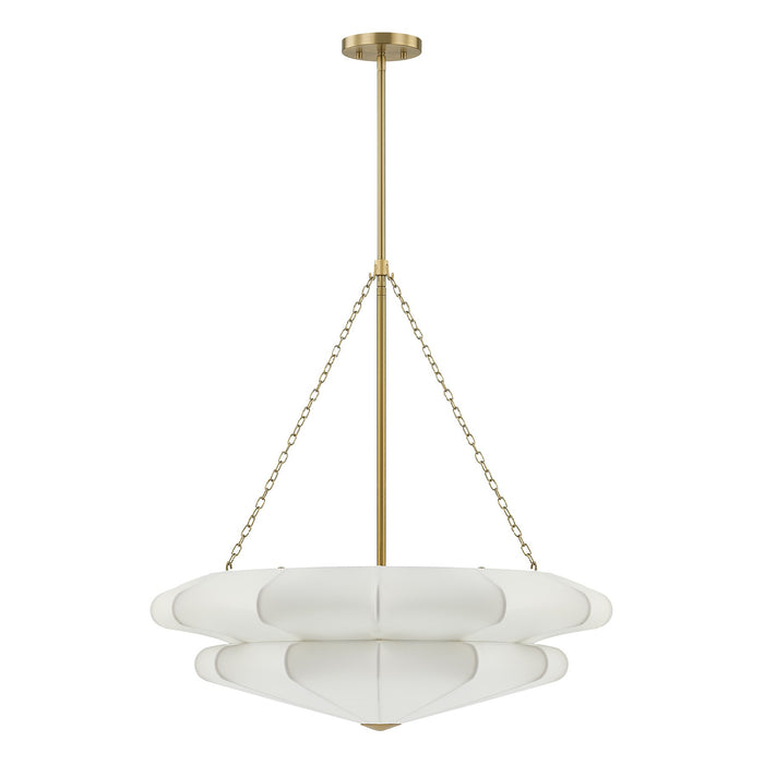 Savoy House - 7-9153-3-322 - Three Light Pendant - Coppell - Warm Brass