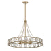 Savoy House - 7-9380-6-338 - Six Light Pendant - Cologne - Opulent Gold