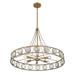 Savoy House - 7-9380-6-338 - Six Light Pendant - Cologne - Opulent Gold