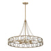 Savoy House - 7-9380-6-338 - Six Light Pendant - Cologne - Opulent Gold