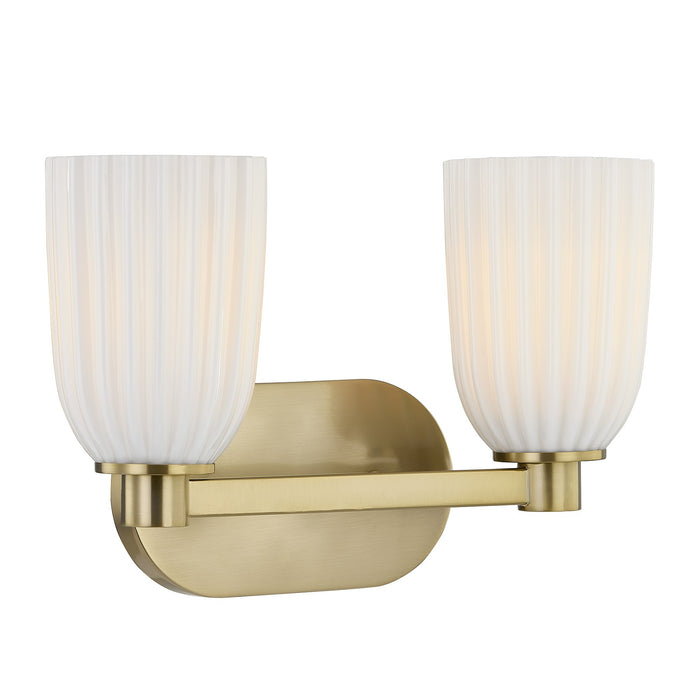 Savoy House - 8-1245-2-127 - Two Light Bathroom Vanity - Baldwin - Noble Brass