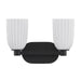 Savoy House - 8-1245-2-BK - Two Light Bathroom Vanity - Baldwin - Matte Black