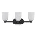 Savoy House - 8-1245-3-BK - Three Light Bathroom Vanity - Baldwin - Matte Black