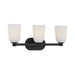 Savoy House - 8-1245-3-BK - Three Light Bathroom Vanity - Baldwin - Matte Black