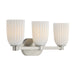 Savoy House - 8-1245-3-SN - Three Light Bathroom Vanity - Baldwin - Satin Nickel