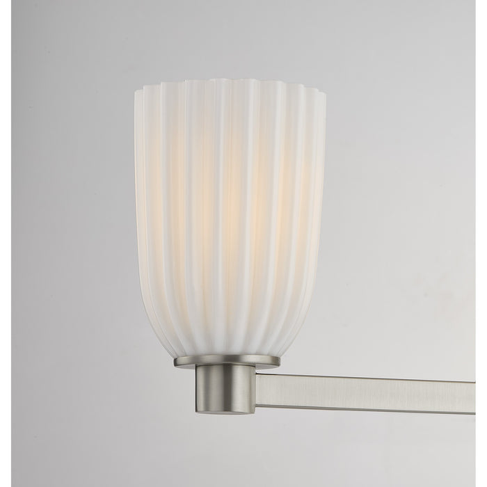 Savoy House - 8-1245-3-SN - Three Light Bathroom Vanity - Baldwin - Satin Nickel