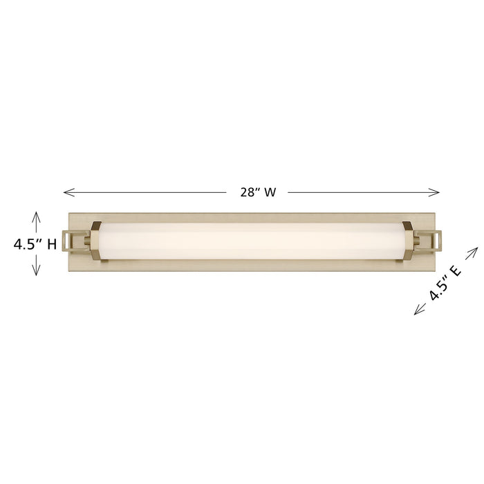 Savoy House - 8-3303-28-127 - LED Bathroom Vanity - Parker - Noble Brass