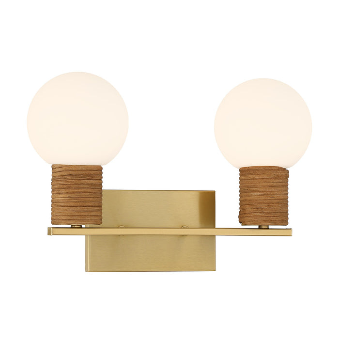 Savoy House - 8-4081-2-322 - Two Light Bathroom Vanity - Jarrell - Warm Brass