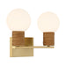 Savoy House - 8-4081-2-322 - Two Light Bathroom Vanity - Jarrell - Warm Brass