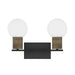 Savoy House - 8-4081-2-BK - Two Light Bathroom Vanity - Jarrell - Matte Black