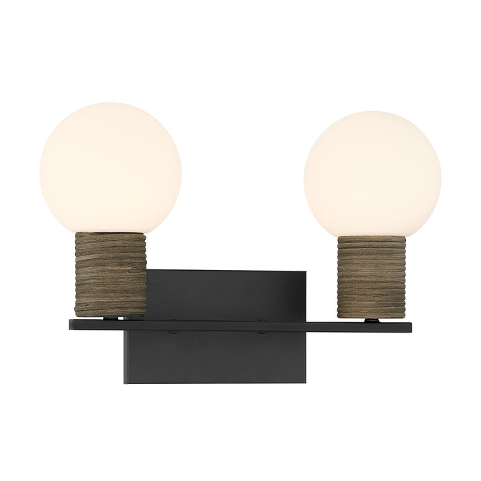 Savoy House - 8-4081-2-BK - Two Light Bathroom Vanity - Jarrell - Matte Black