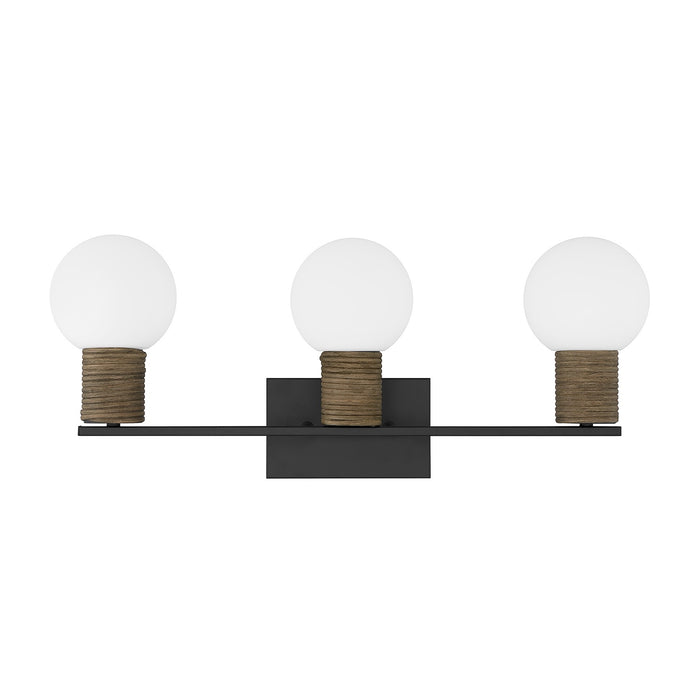 Savoy House - 8-4081-3-BK - Three Light Bathroom Vanity - Jarrell - Matte Black