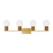 Savoy House - 8-4081-4-322 - Four Light Bathroom Vanity - Jarrell - Warm Brass