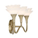 Savoy House - 8-5081-3-127 - Three Light Bathroom Vanity - Florena - Noble Brass
