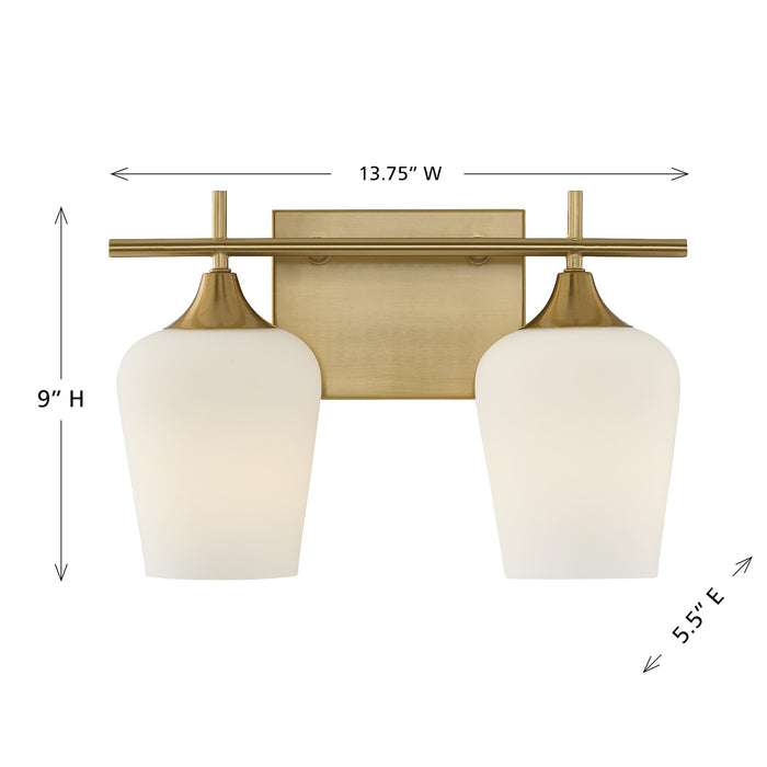 Savoy House - 8-6030-2-322 - Two Light Bathroom Vanity - Octave