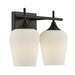 Savoy House - 8-6030-2-BK - Two Light Bathroom Vanity - Octave