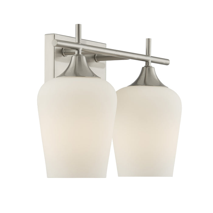 Savoy House - 8-6030-2-SN - Two Light Bathroom Vanity - Octave