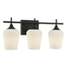 Savoy House - 8-6030-3-BK - Three Light Bathroom Vanity - Octave